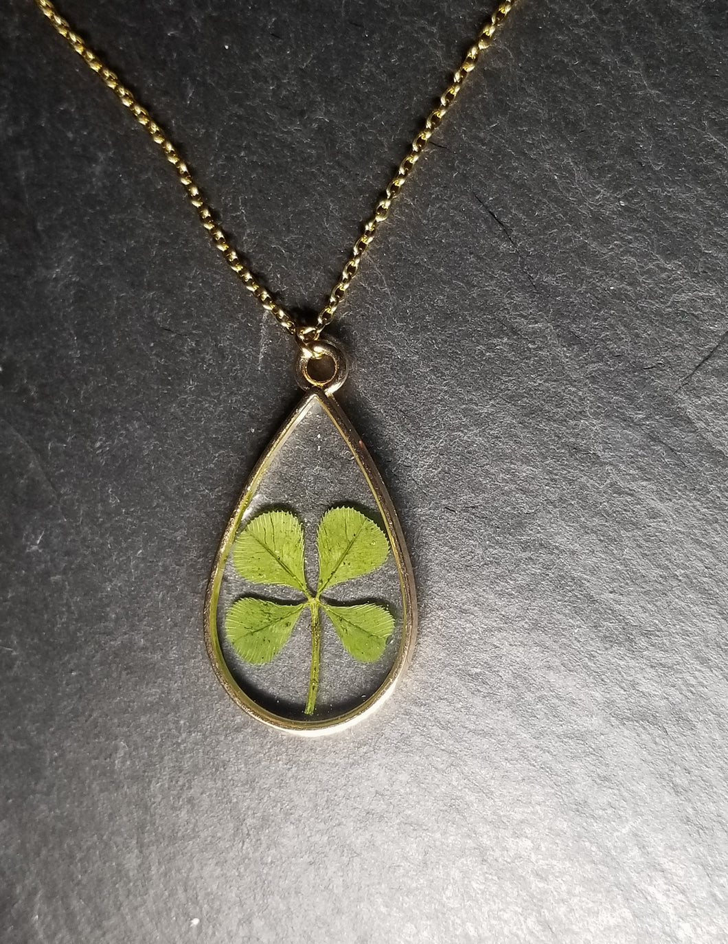 Four-Leaf Clover Necklace