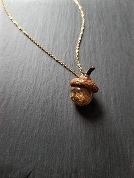 Acorn Pendant Necklace