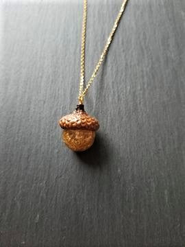 Acorn Pendant Necklace