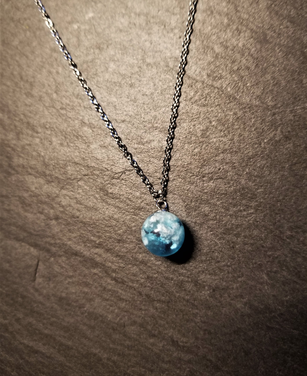 Blue Sky Necklace - Silver