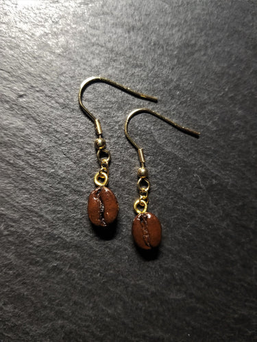 Coffee Bean Earrings