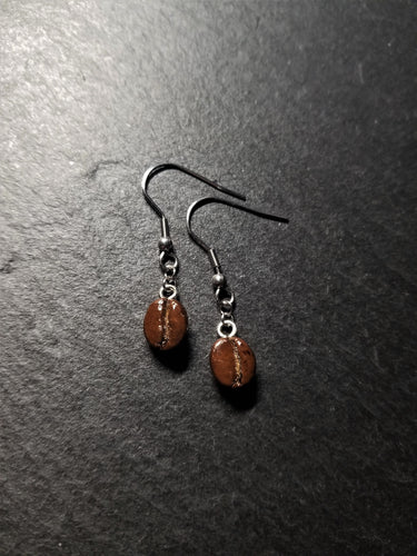 Coffee Bean Earrings