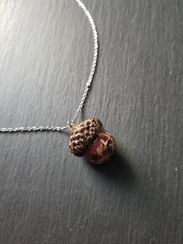 Acorn Pendant Necklace