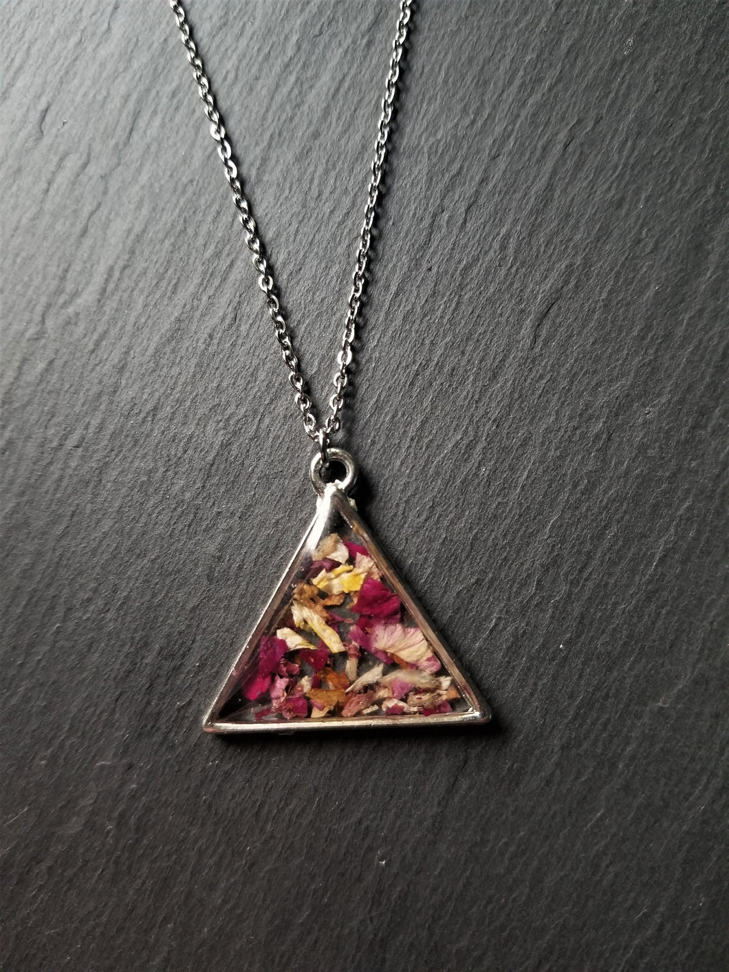 Flower Confetti Necklace