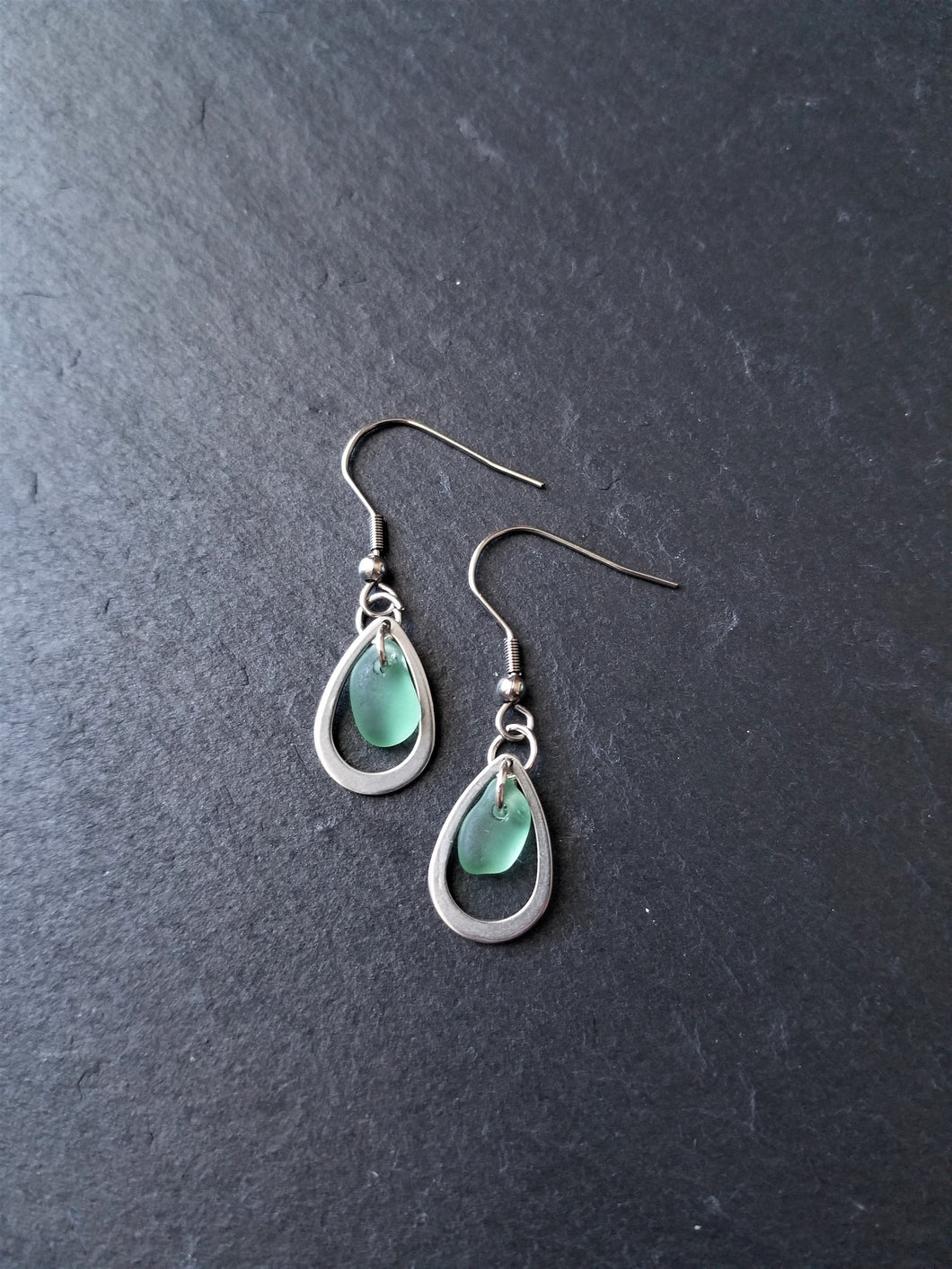 Sea Glass Earrings